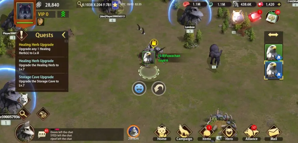 wolf the wild kingdom eagle scout