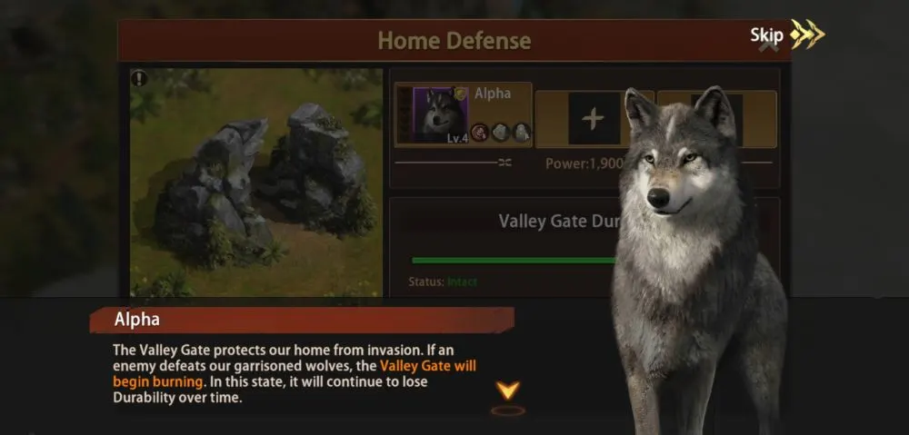 wolf the wild kingdom home defense