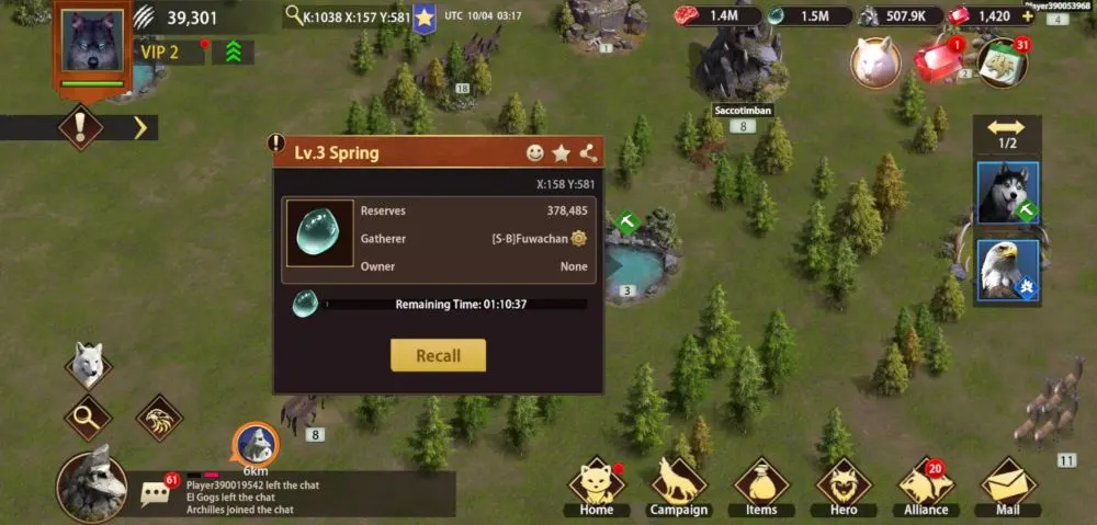 wolf the wild kingdom resource site