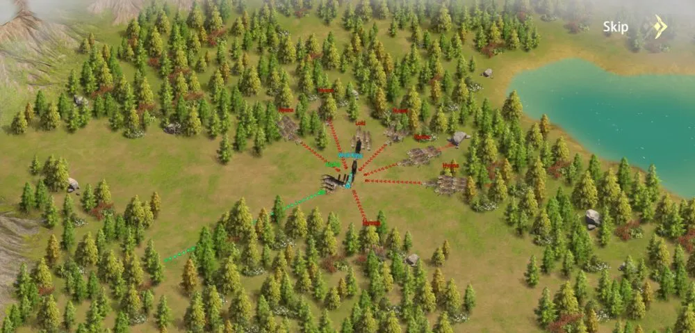 surrounded in wolf the wild kingdom