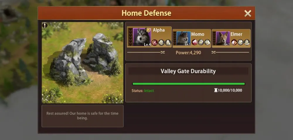 wolf the wild kingdom valley gate