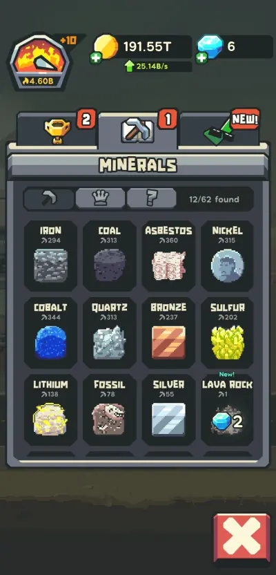 earth inc minerals