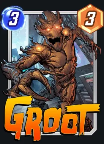 groot marvel snap