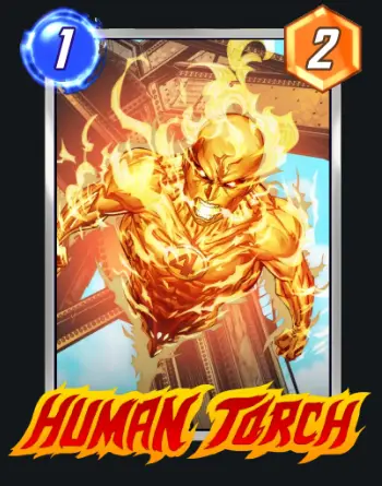human torch marvel snap