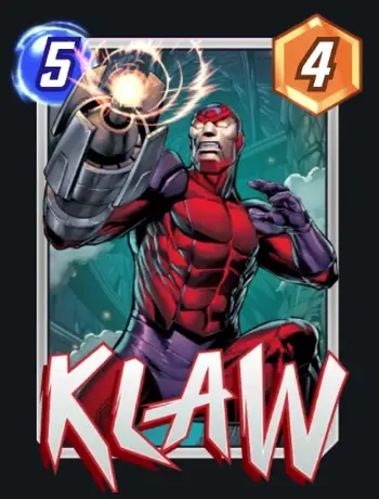 klaw marvel snap