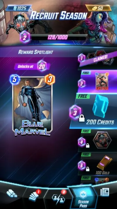 marvel snap battle pass