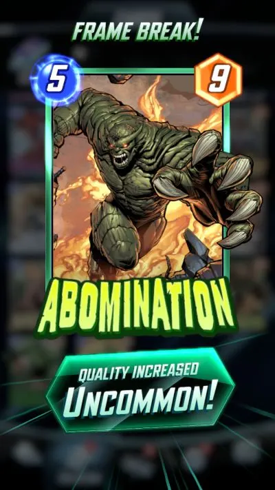 marvel snap card upgrade