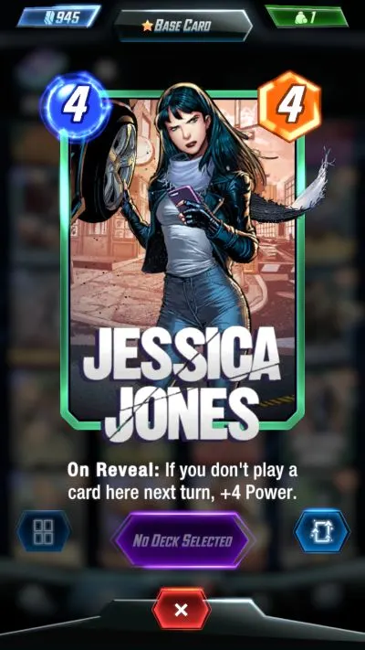 marvel snap jessica jones