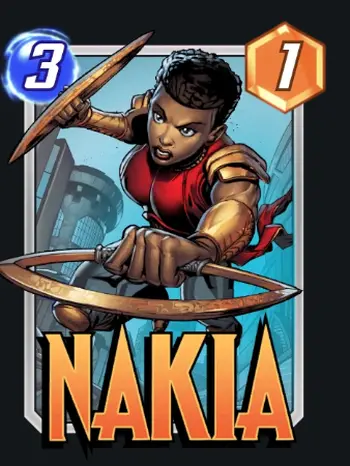 nakia marvel snap