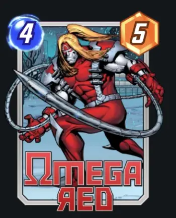 omega red marvel snap