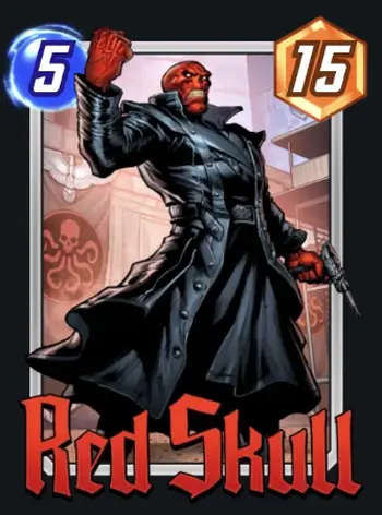 red skull marvel snap