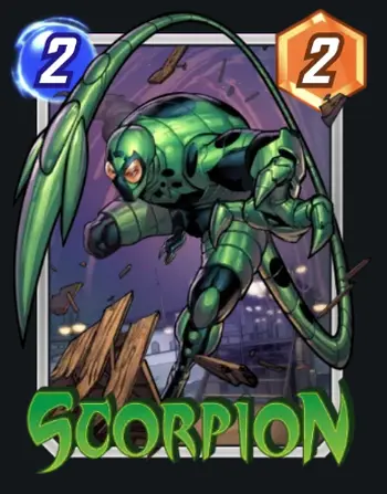 scorpion marvel snap