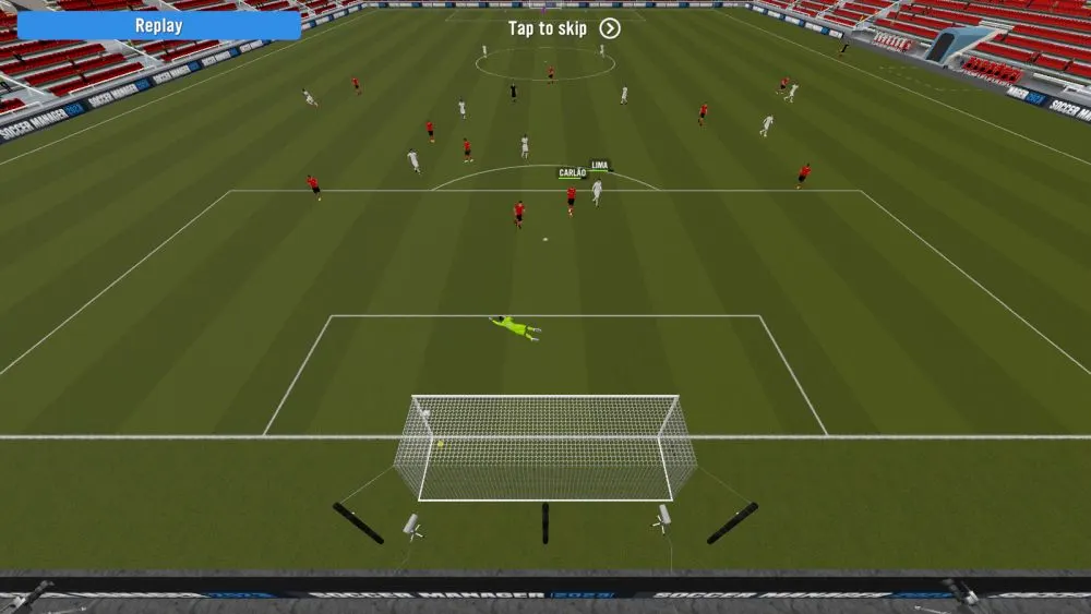 soccer manager 2023 action goal