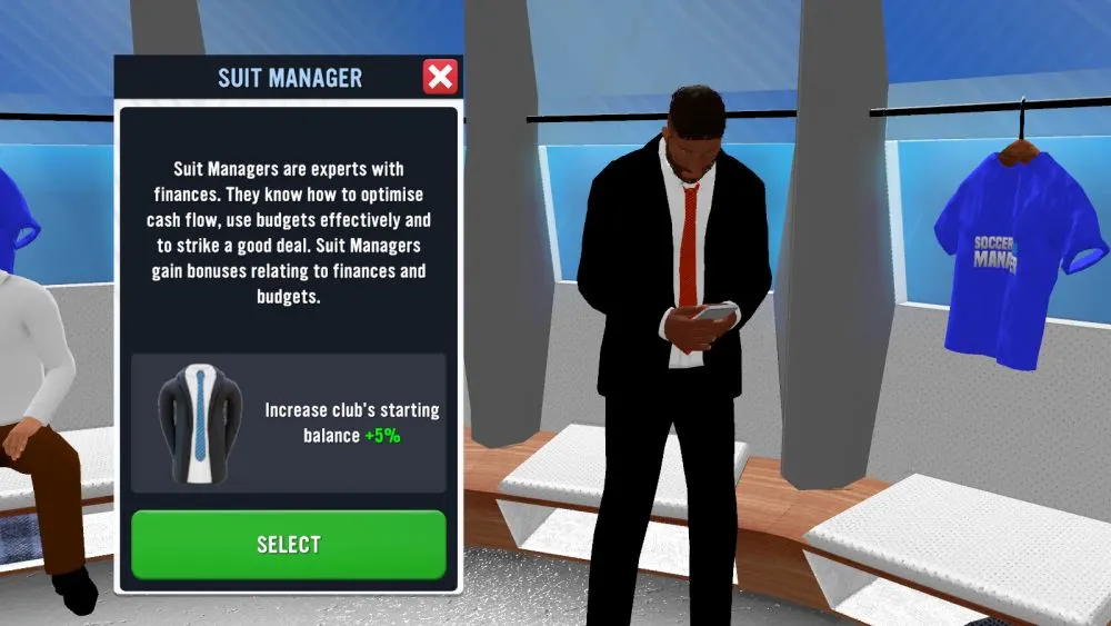 soccer manager 2023 suit manager