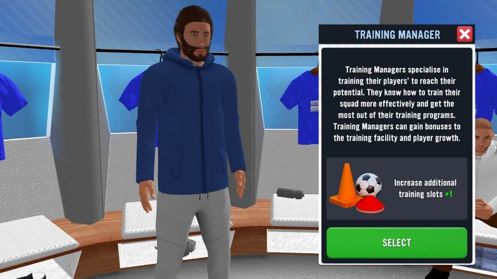 soccer manager 2023 training manager