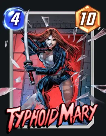 typhoid mary marvel snap