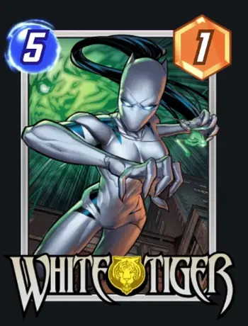 white tiger marvel snap