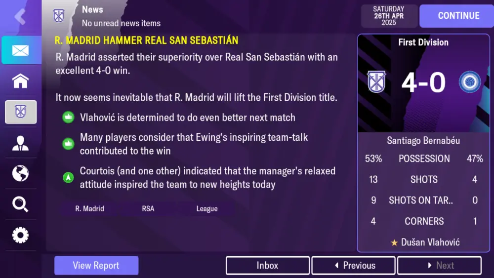 football manager 2023 mobile hat trick payback