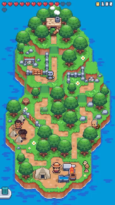 tiny island survival end