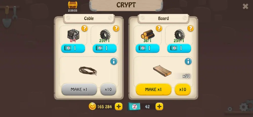 zombie castaways crypt