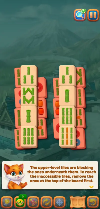 mahjong journey tile match upper-level tiles