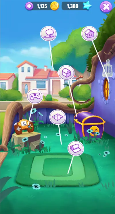 my talking tom 2 front porch