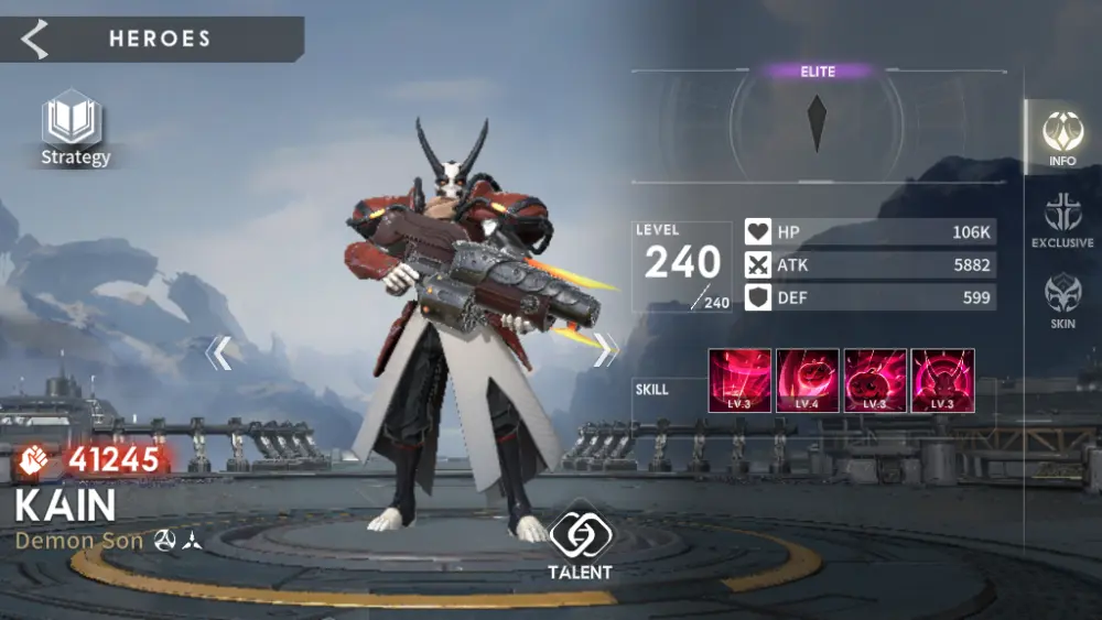 kain eternal evolution