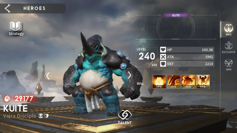 kuite eternal evolution