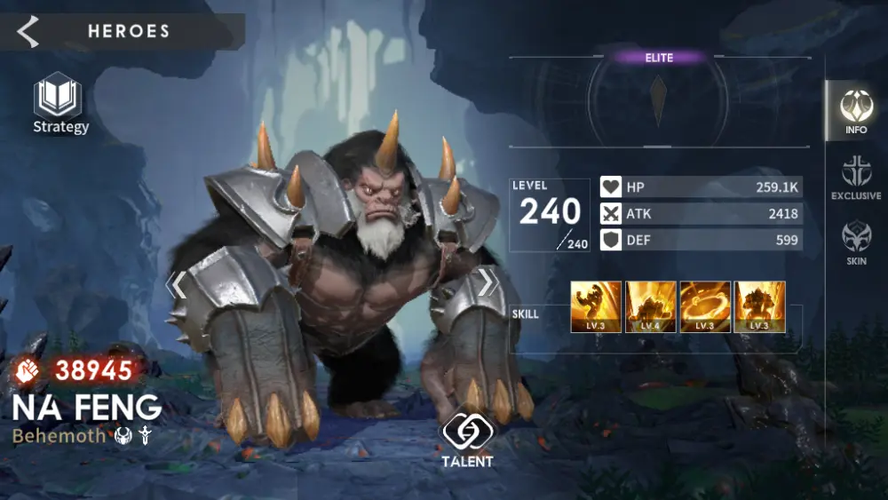 na feng eternal evolution