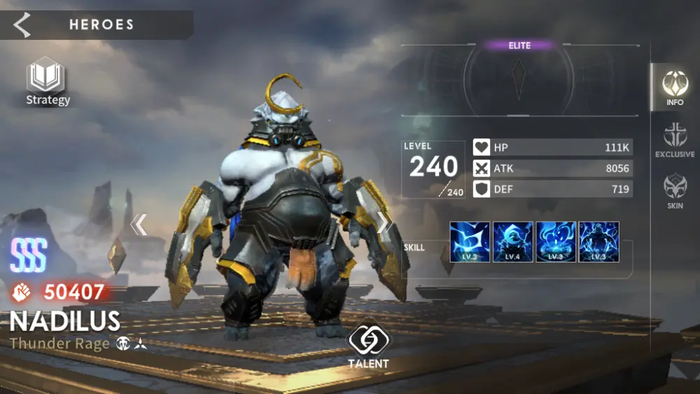 nadilus eternal evolution