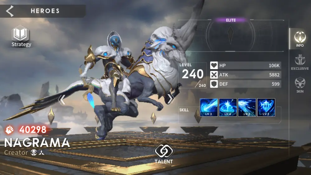 nagrama eternal evolution