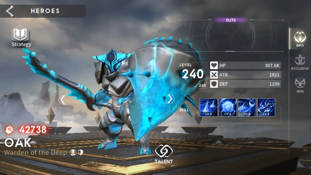 oak eternal evolution