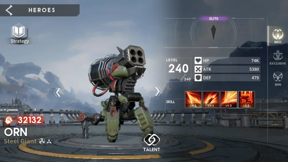 orn eternal evolution