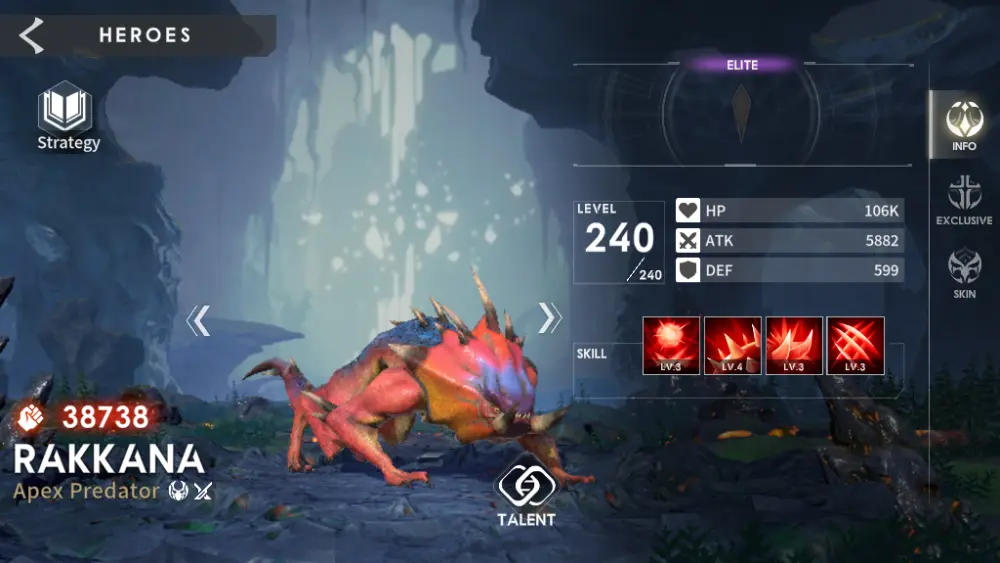 rakkana eternal evolution