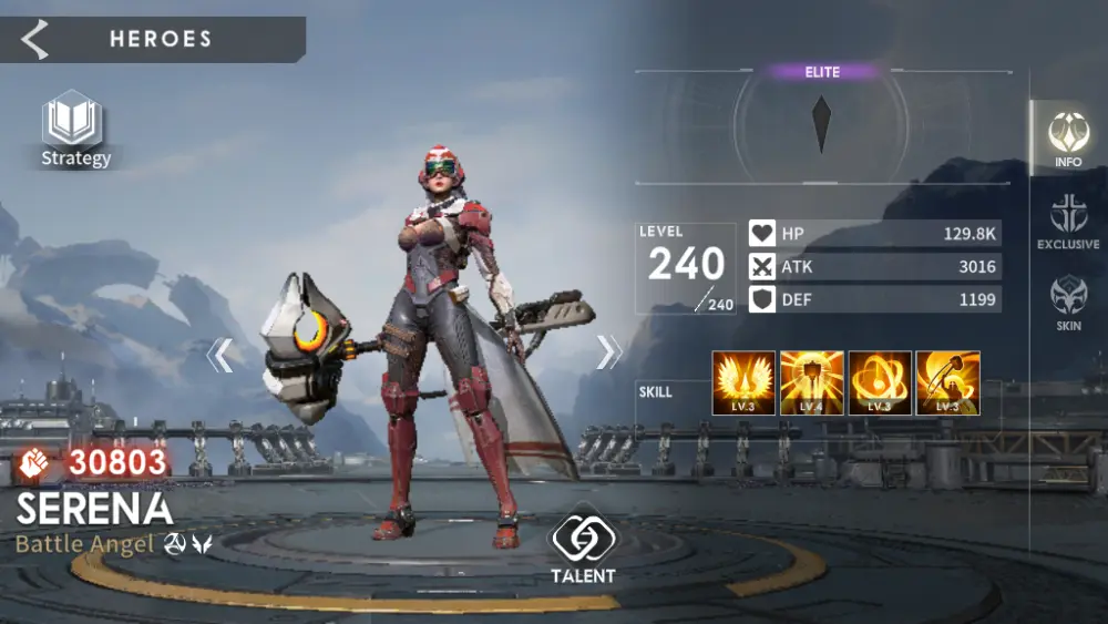 serena eternal evolution