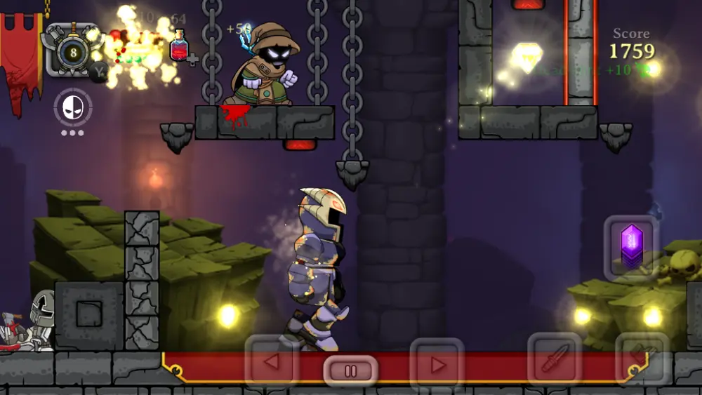 magic rampage gold gem