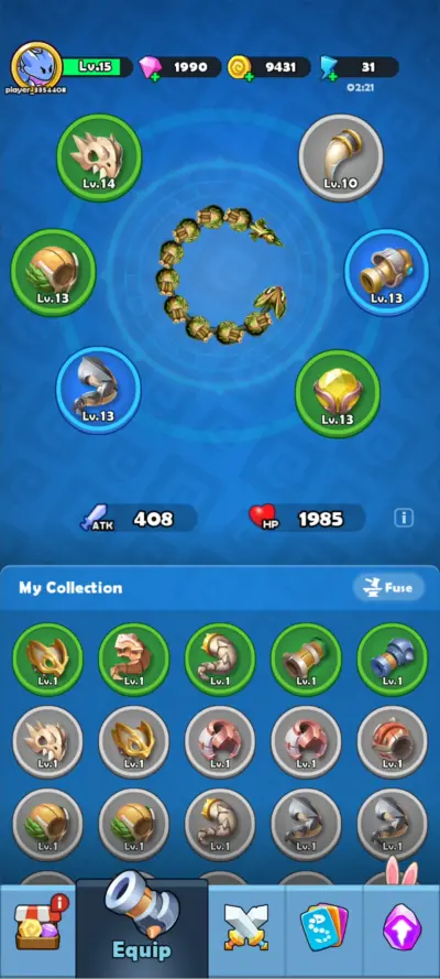 sssnaker equipment