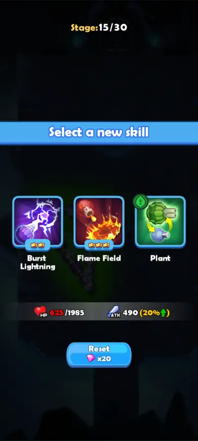 sssnaker reset skill