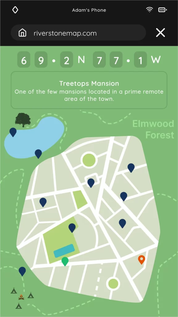an elmwood trail riverstone map