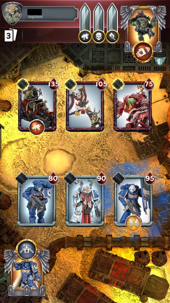 warhammer combat cards fight