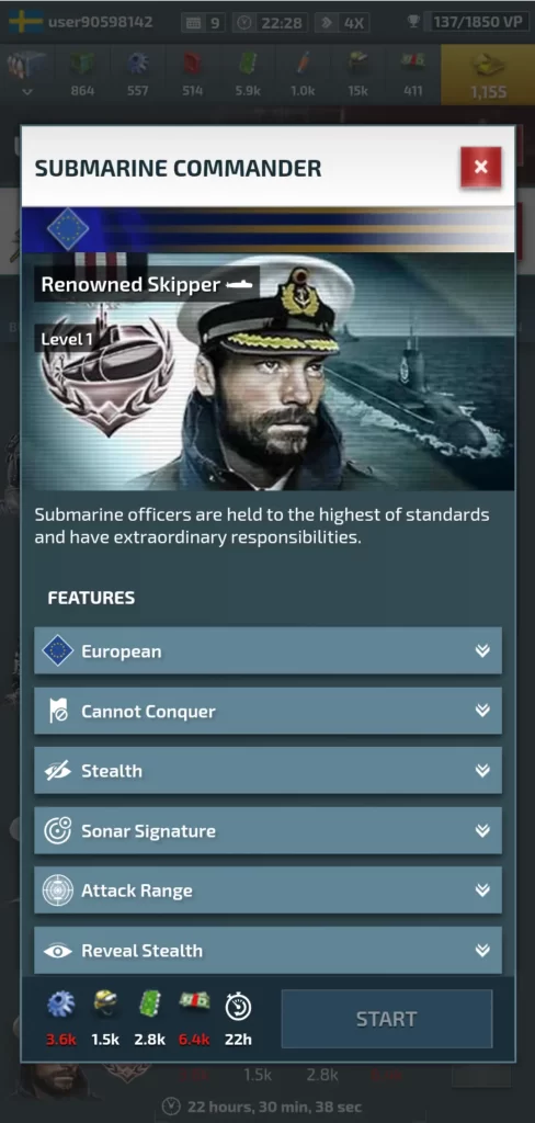 conflict of nations ww3 submarine commander