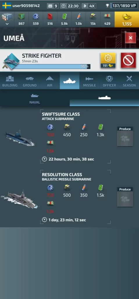 conflict of nations ww3 submarines