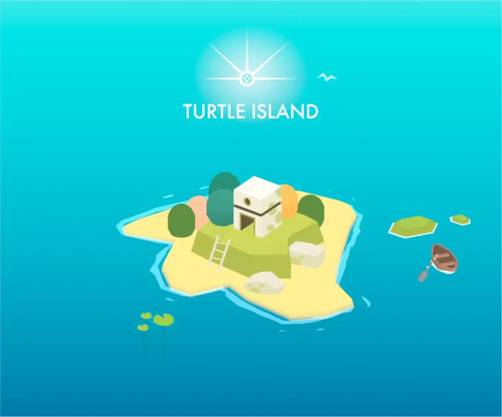 down in bermuda turtle island