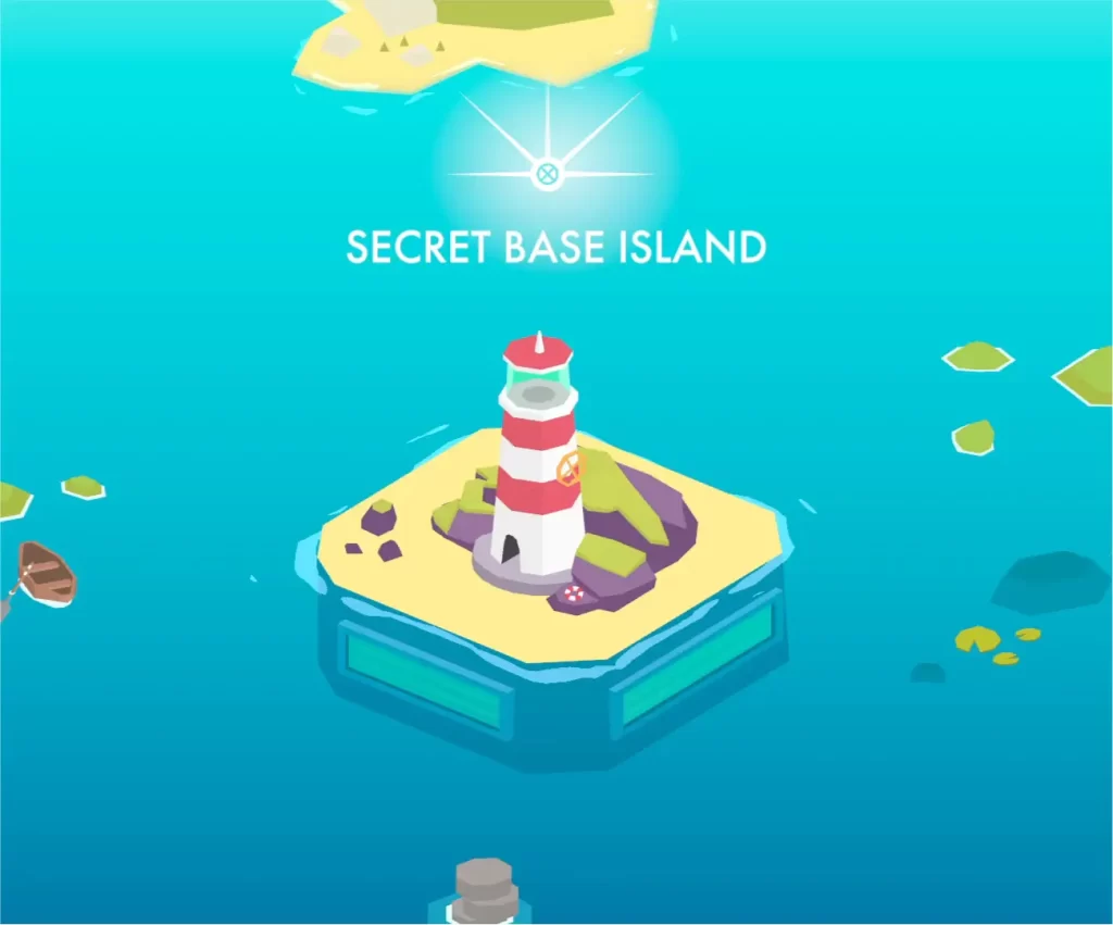 down in bermuda secret base