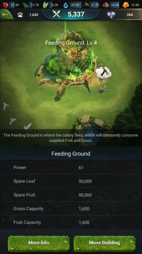 beast lord the new land feeding ground