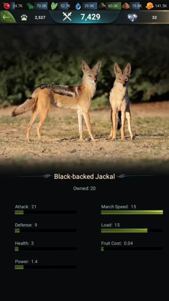 beast lord the new land jackal