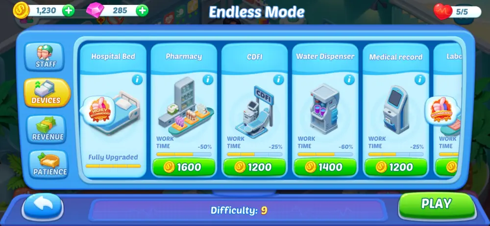 happy hospital devices