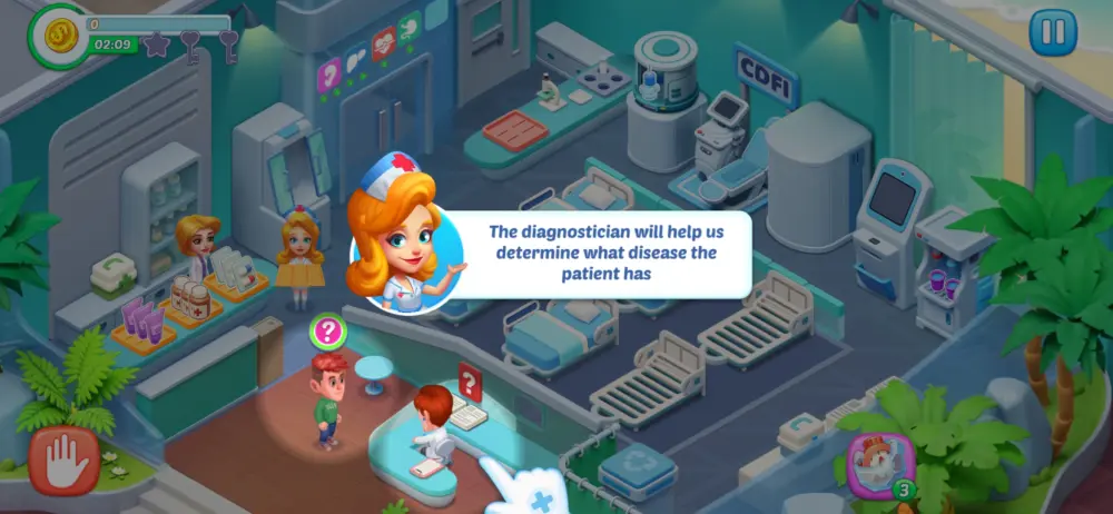 happy hospital diagnostics corner