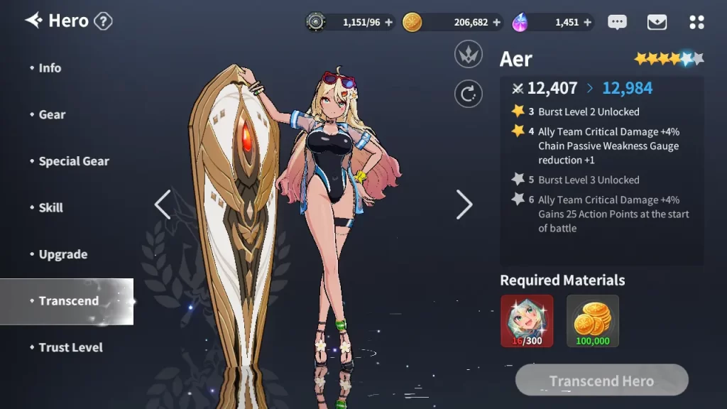 outerplane transcendence