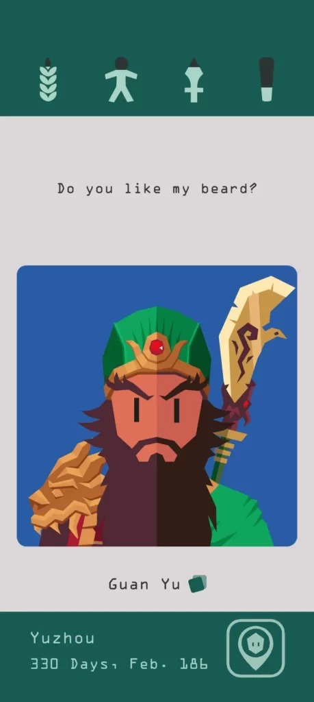 reigns three kingdoms beard